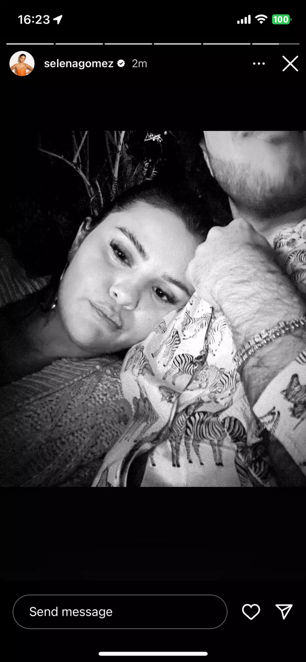 Selena Gomez y Benny Blanco. 