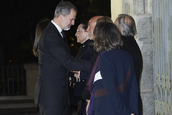 Spanish Royals Attend Placido Arango's Funeral