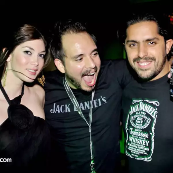 Estefanía Petterson, Daniel Osuna y Gerardo Lascurain