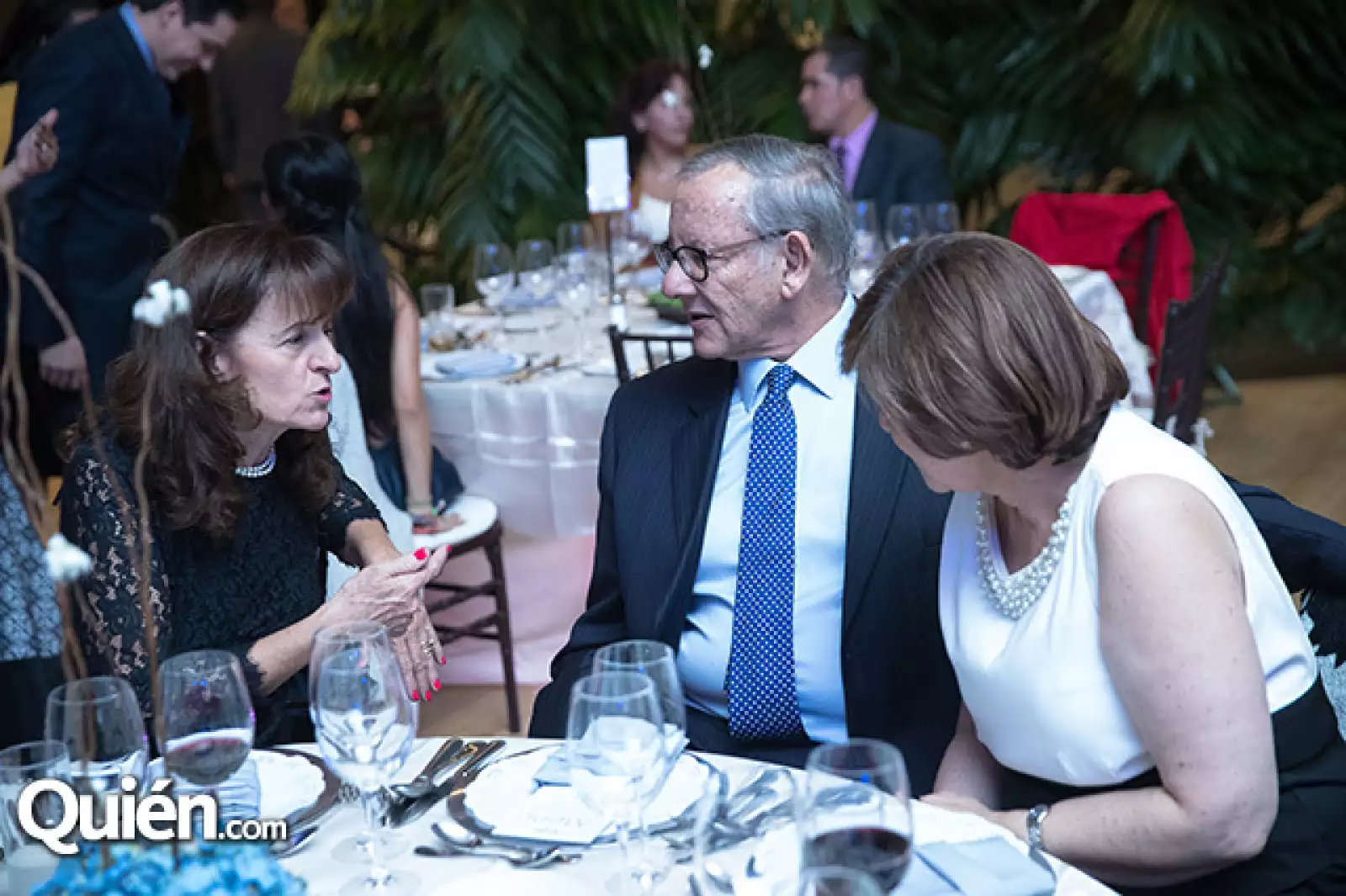 Mónica Salomón con Salomón y Gina Gravinsky