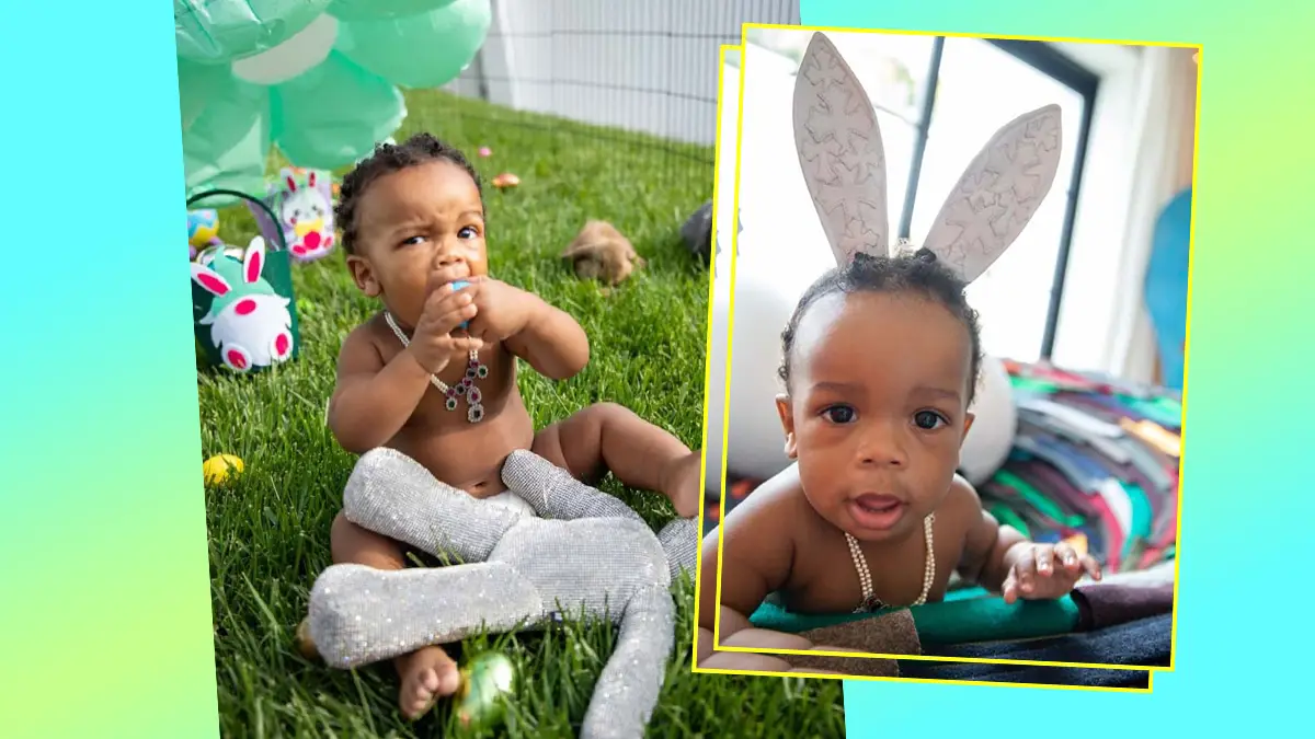 El hijo de Rihanna es el más tierno esta Pascua. 