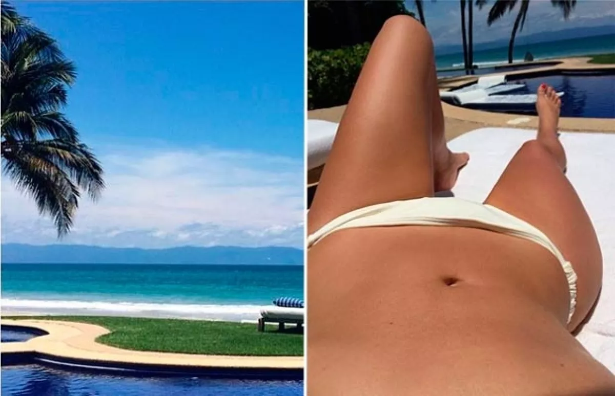 Kim Kardashia y Kanye West disfrutan de la tercera parada de su luna de miel.