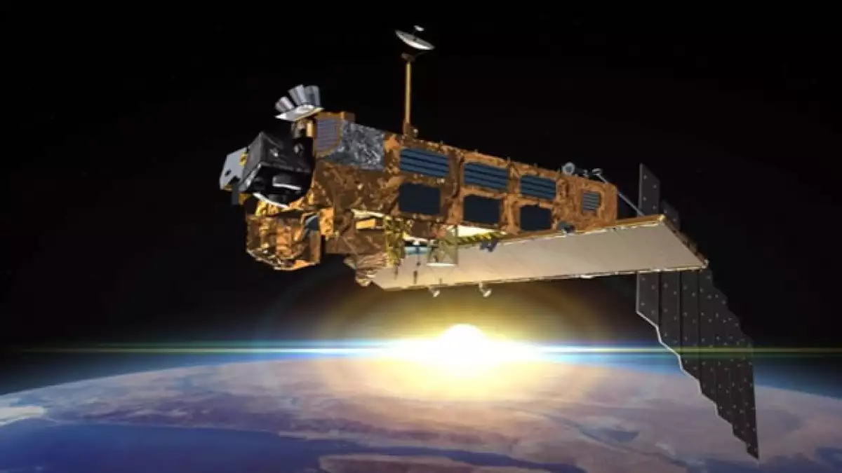 contaminación satélites espacio