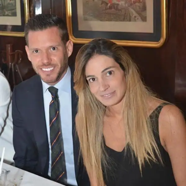 Luis Miguel Moreno y Andrea Wade.