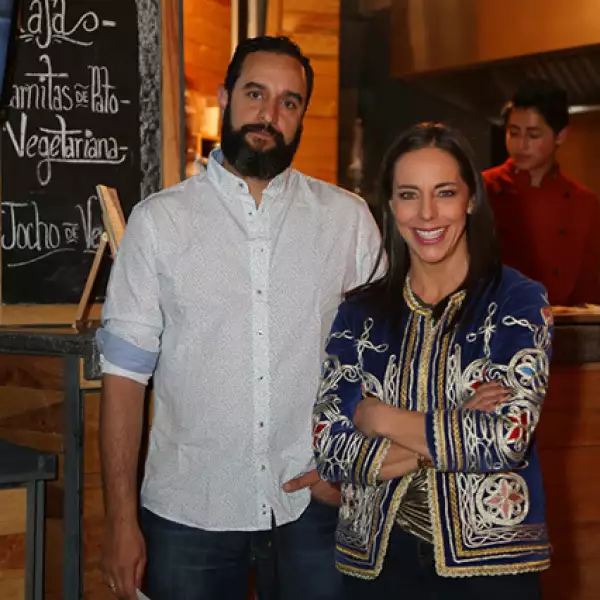 Adib Zacarías y Sylvia Rivera