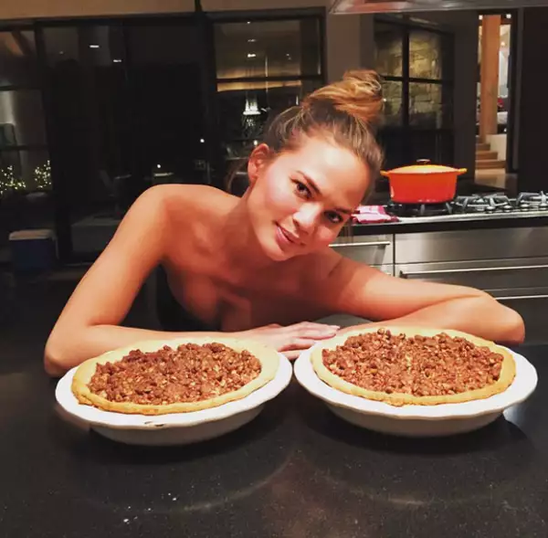 Los platillos que preparó la modelo se ven deliciosos.