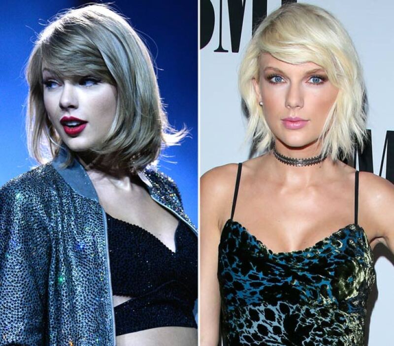 El antes y después de Taylor Swift.