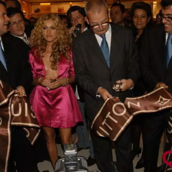 Federick Muselle, Paulina Rubio, Patrick Vuitton, Carlos Salgado