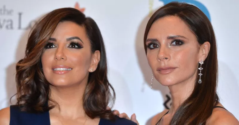 Eva Longoria y Victoria Beckham 