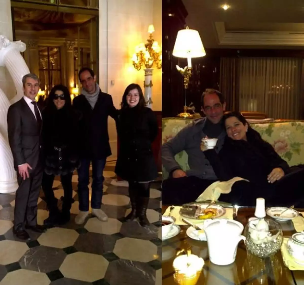 Martha compartió algunas fotos de su luna de miel con sus seguidores en Twitter.