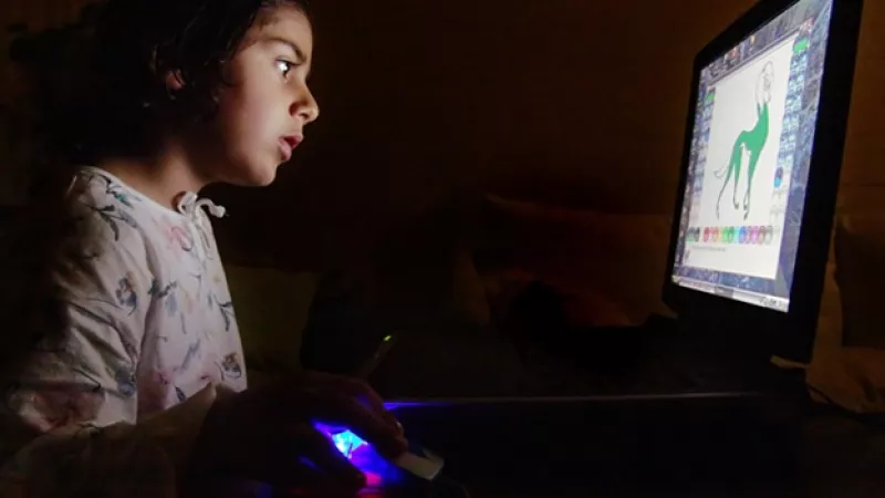 internet computadora niños infantil conexion