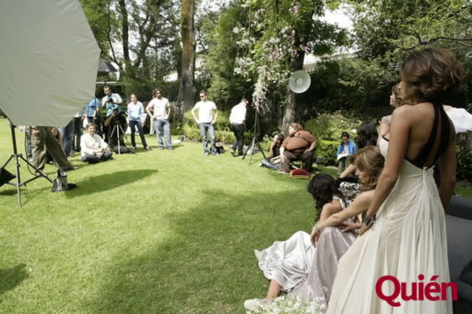 Aspectos backstage Elle
