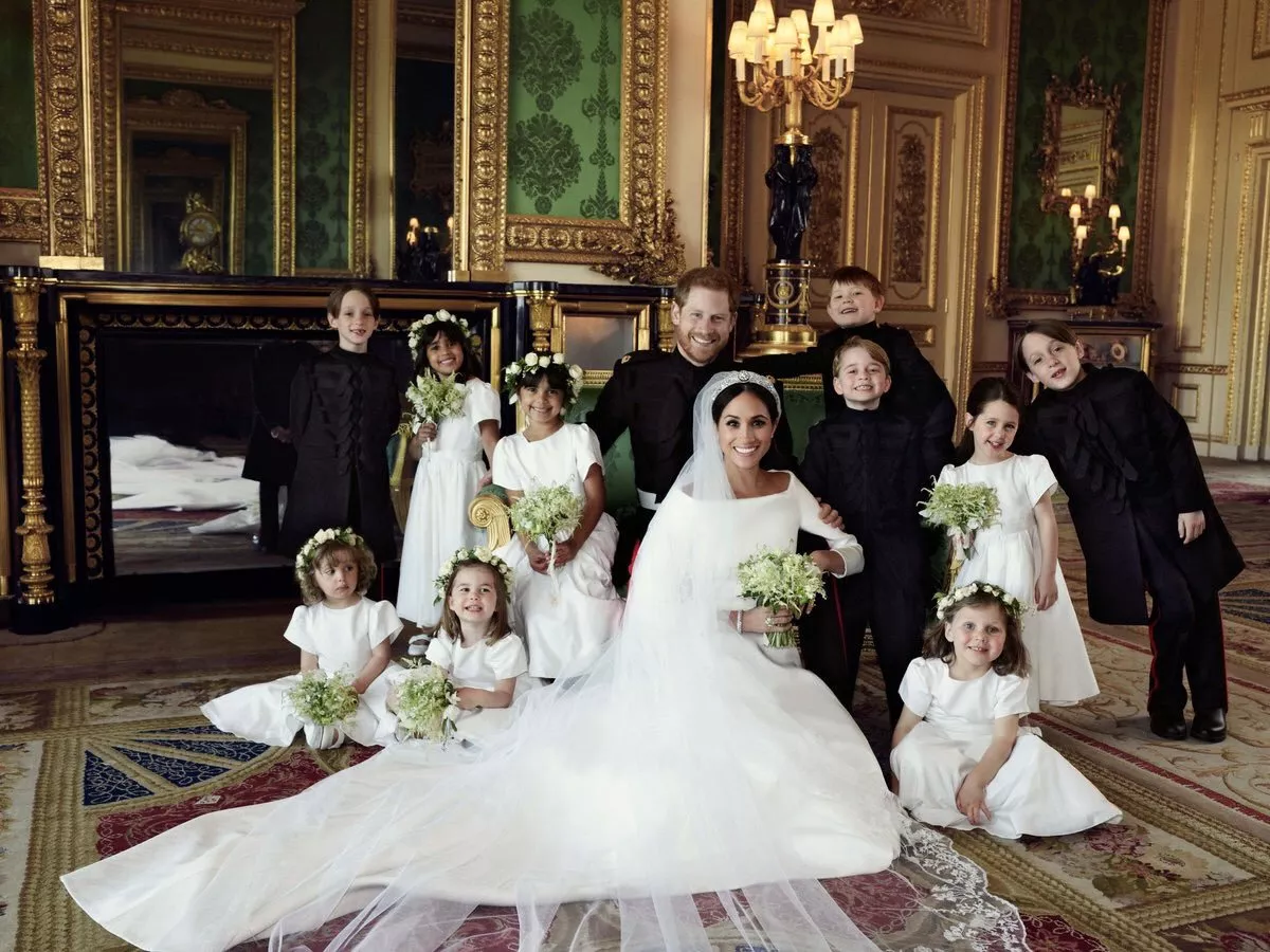 Foto oficial boda Harry Meghan