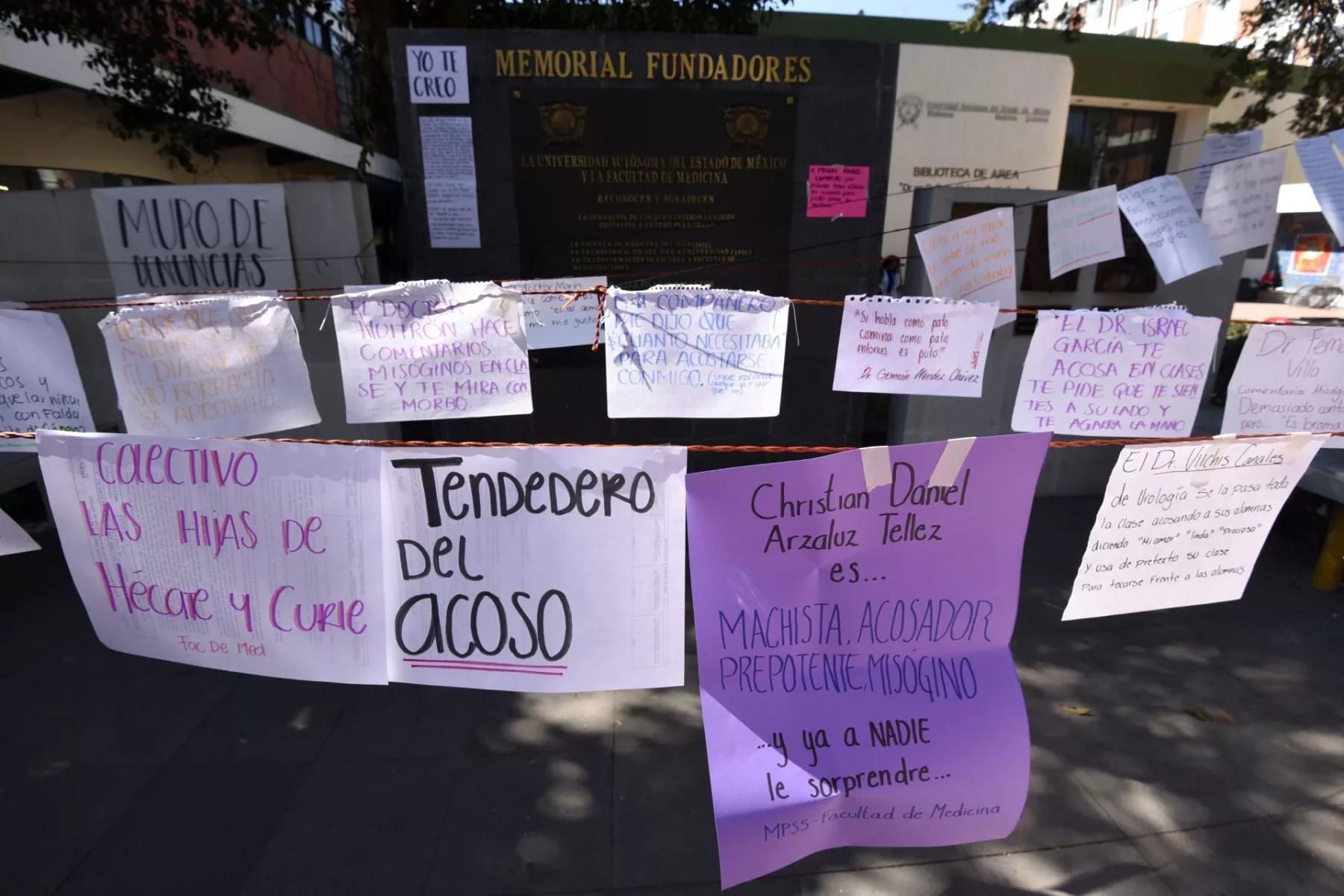 tendedero del acoso