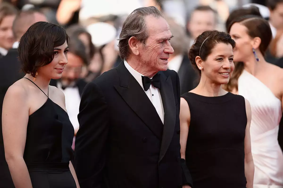 Tommy Lee Jones y su hija Victoria