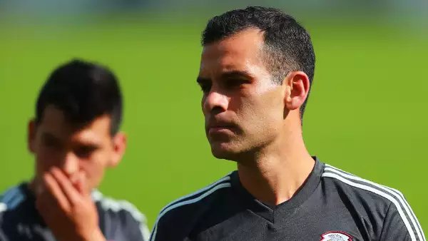 Foto de archivo de Rafa Márquez en mayo de 2018, cuando todavía jugaba como capitán de la Selección Mexicana.