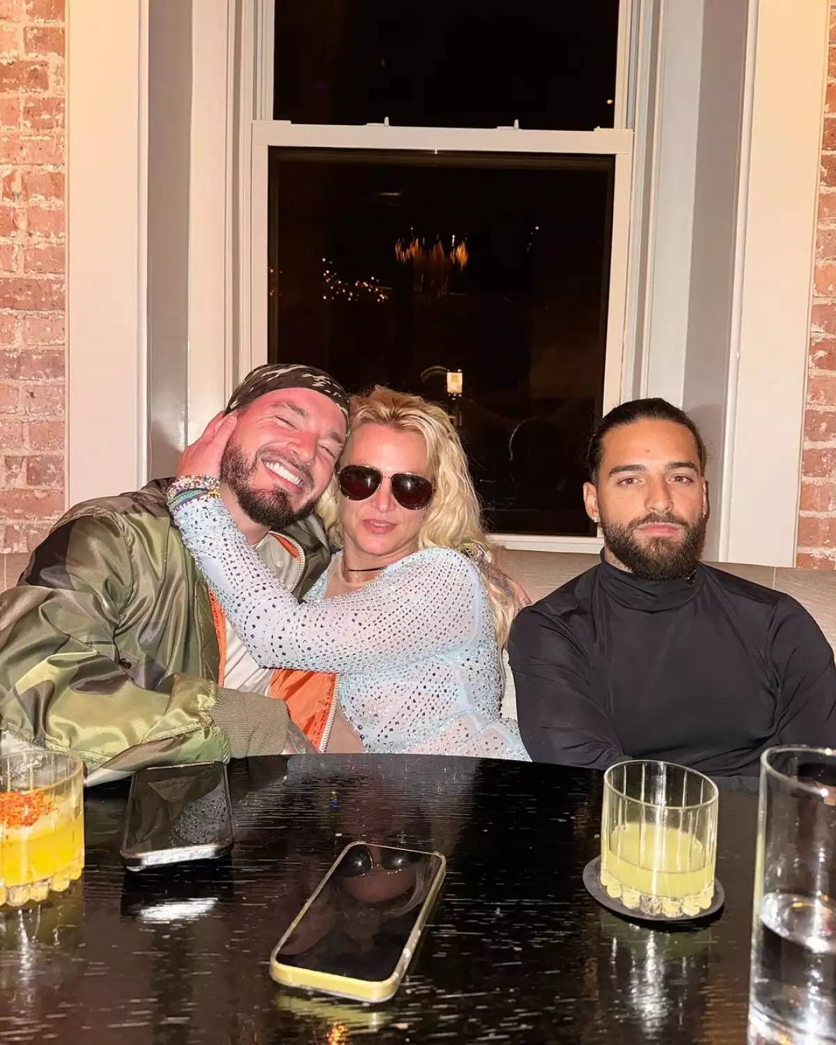 J Balvin, Britney Spears y Maluma en Nueva York