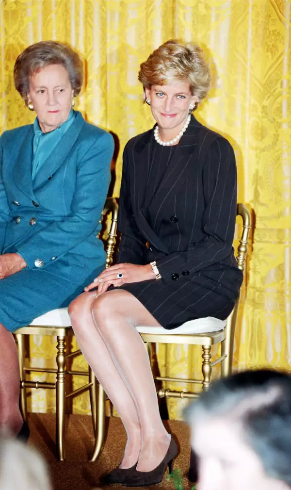 Katharine Graham y princesa Diana