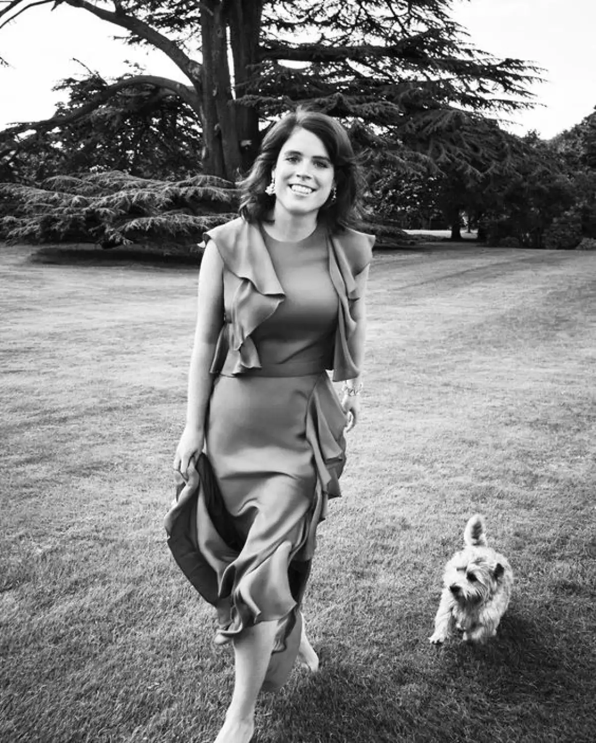 Eugenia de York y su perrito Jack