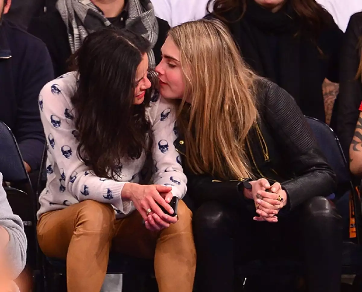 La modelo y la actriz se ven muy felices, parecen haber encontrado su media naranja en la otra.