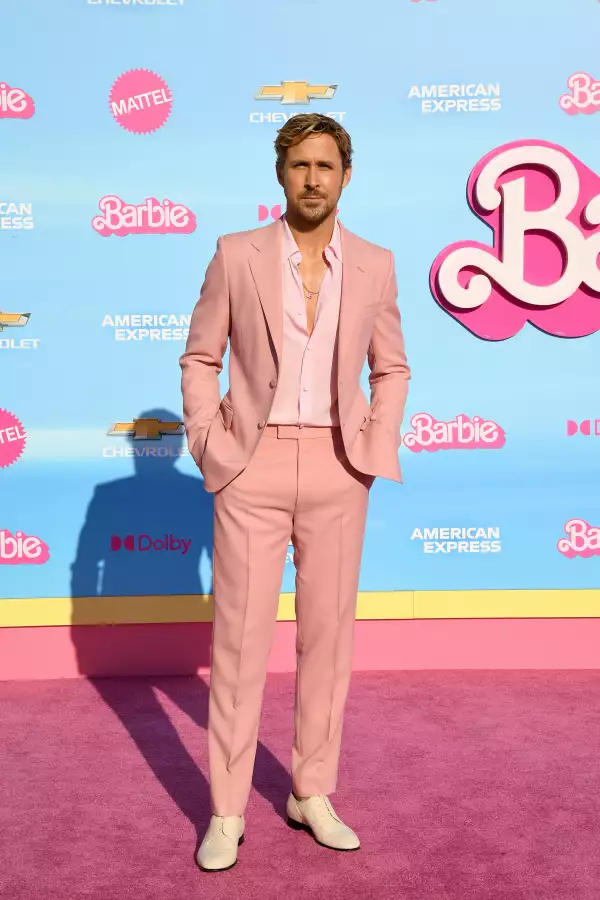 Ryan Gosling en la premiere en Los Ángeles de Barbie