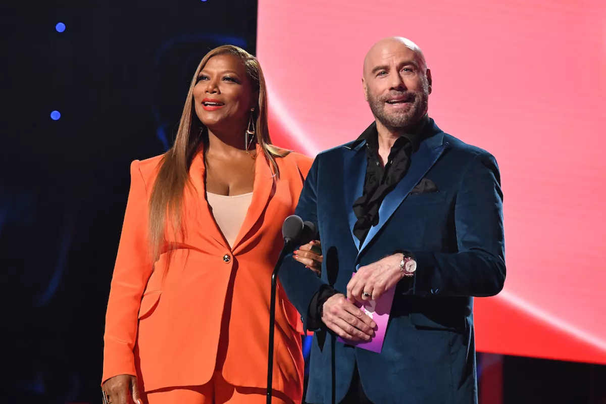 John Travolta y Queen Latifah