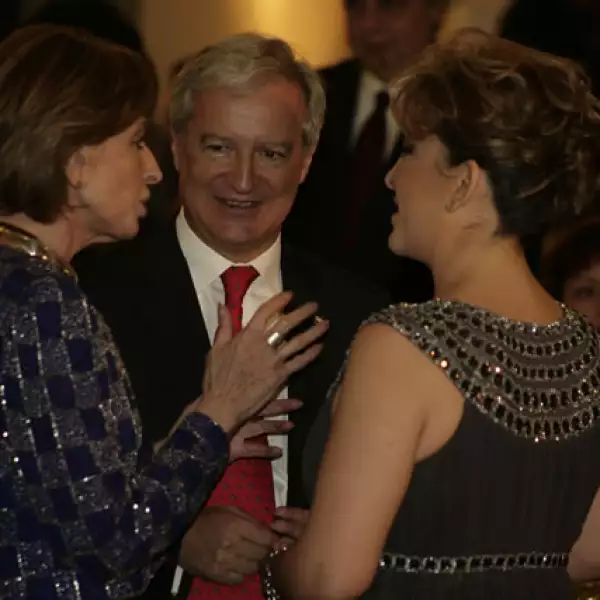 Cena Sarkozy en Palacio Nacional