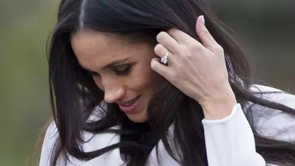 La actriz Meghan Markle y el príncipe Harry