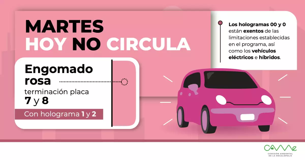 Hoy No Circula Martes