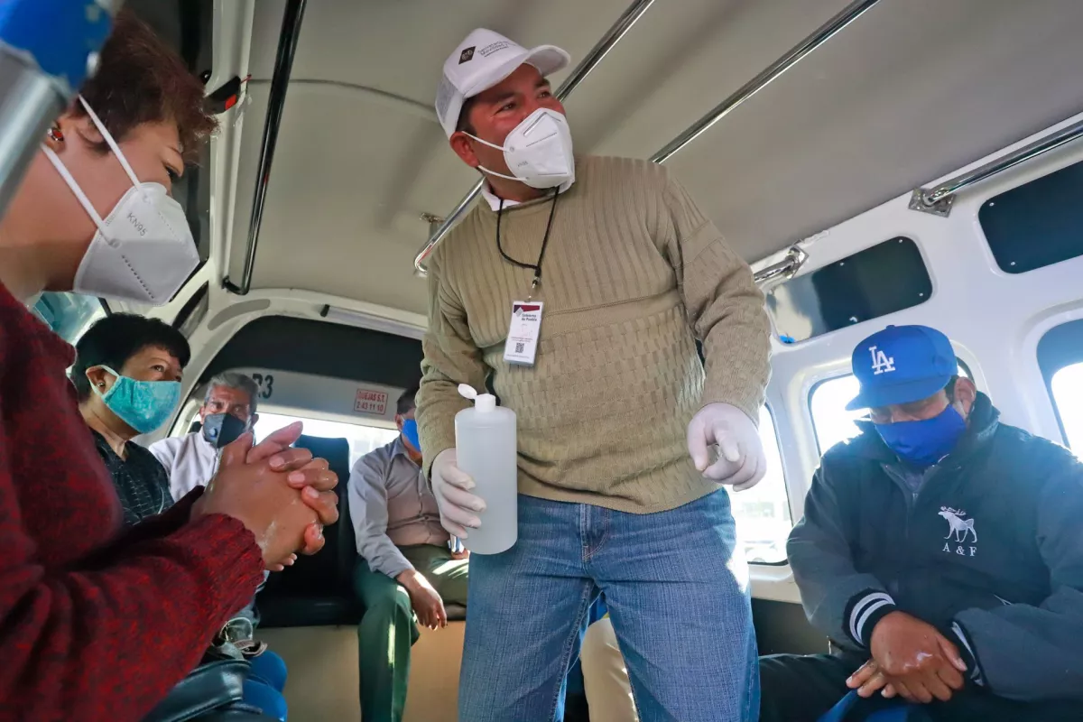 Operativo en transporte