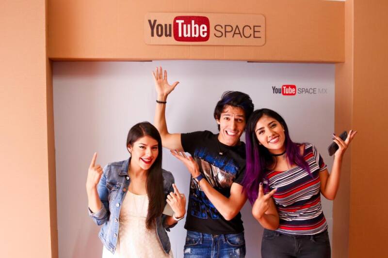 Estos tres jóvenes son parte del talento mexicano en YouTube, con millones de suscriptores en sus cinco canales temáticos.