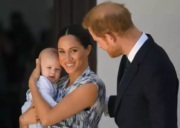 Meghan Markle y Archie Harrison 