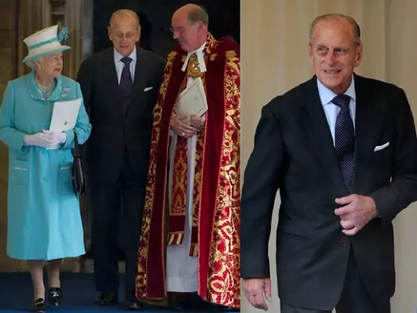 El viernes pasado el esposo de la Reina Isabel cumplió 90 años, pero fue hasta hoy que celebraron con una misa y una recepción.