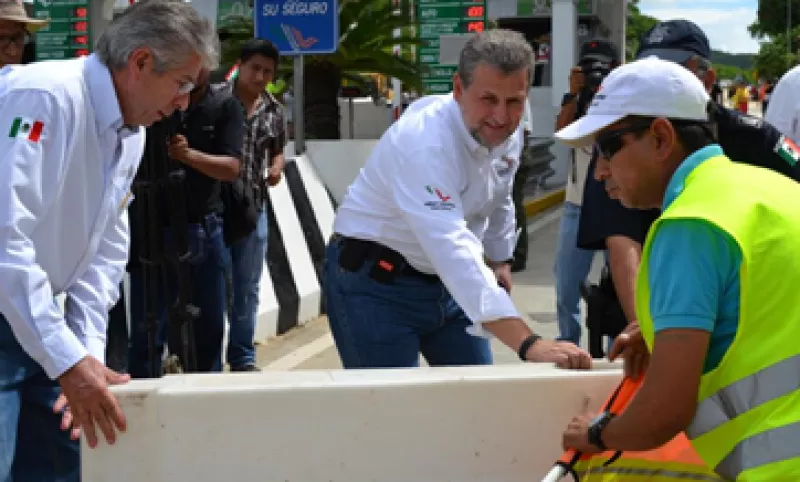 La autopista de cobro reabrió este viernes la circulación. (Foto: Tomada de Twitter.com/Capufe)