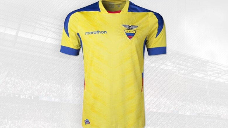 La selección sudamericana viste con la ecuatoriana Marathon, fundada en la década de los 80.