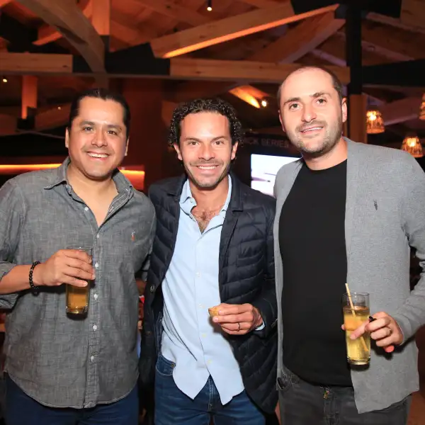 Alfredo Aponte , David Sánchez Tena y Pepe Turquie 