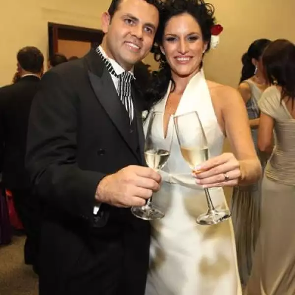 Guillermo Ochoa y Danielle Dithurbide