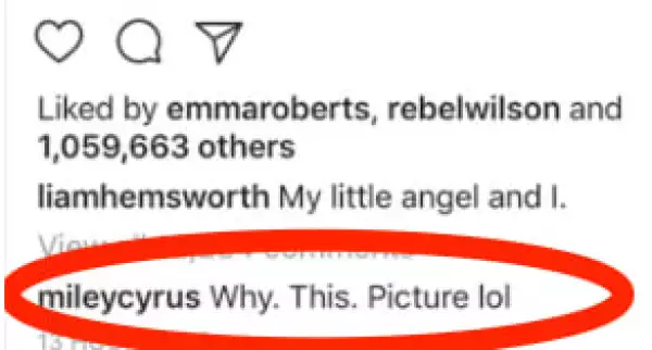 liam hemsworth y miley cyrus