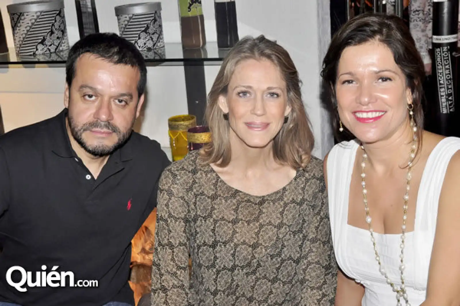 Javier Orozco, Rebeca Almeida y Yolanda Villarreal