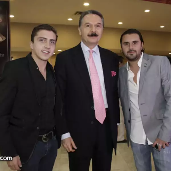 Jorge Núñez, Adolfo Medina Haro y Fabián Flores