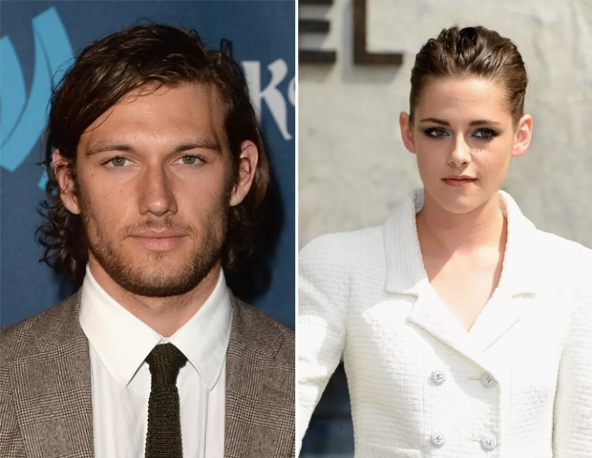Los respectivos `exes´ de la supuesta nueva pareja: Alex Pettyfer y Kristen Stewart.