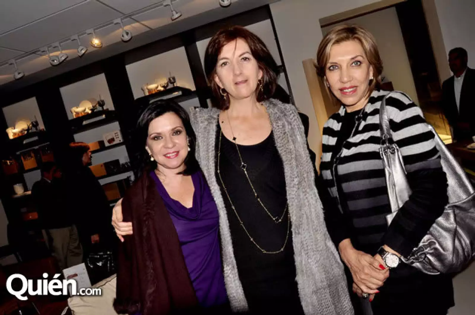 Patricia García, Carmen Ferrigno de Chávez y Laura Sánchez