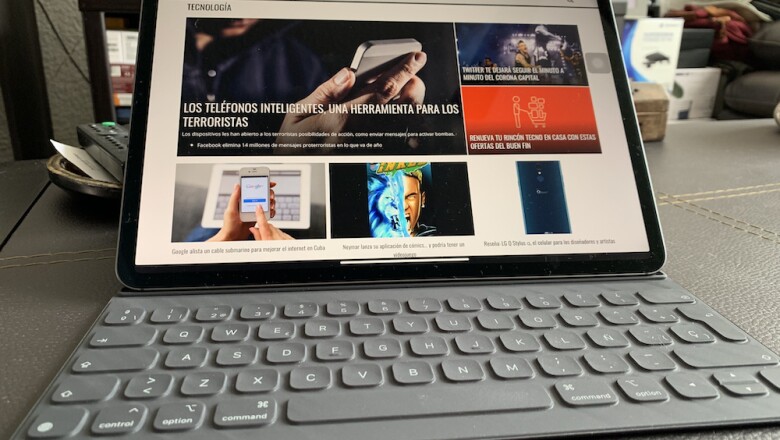 El iPad Pro va por mercado de laptops