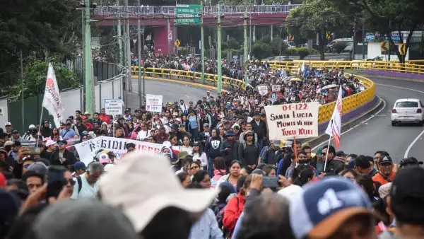 CNTE Marcha Tlalpan