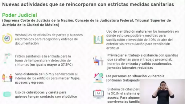 La CDMX colabora con el gobierno federal para la reapertura del Poder Judicial.