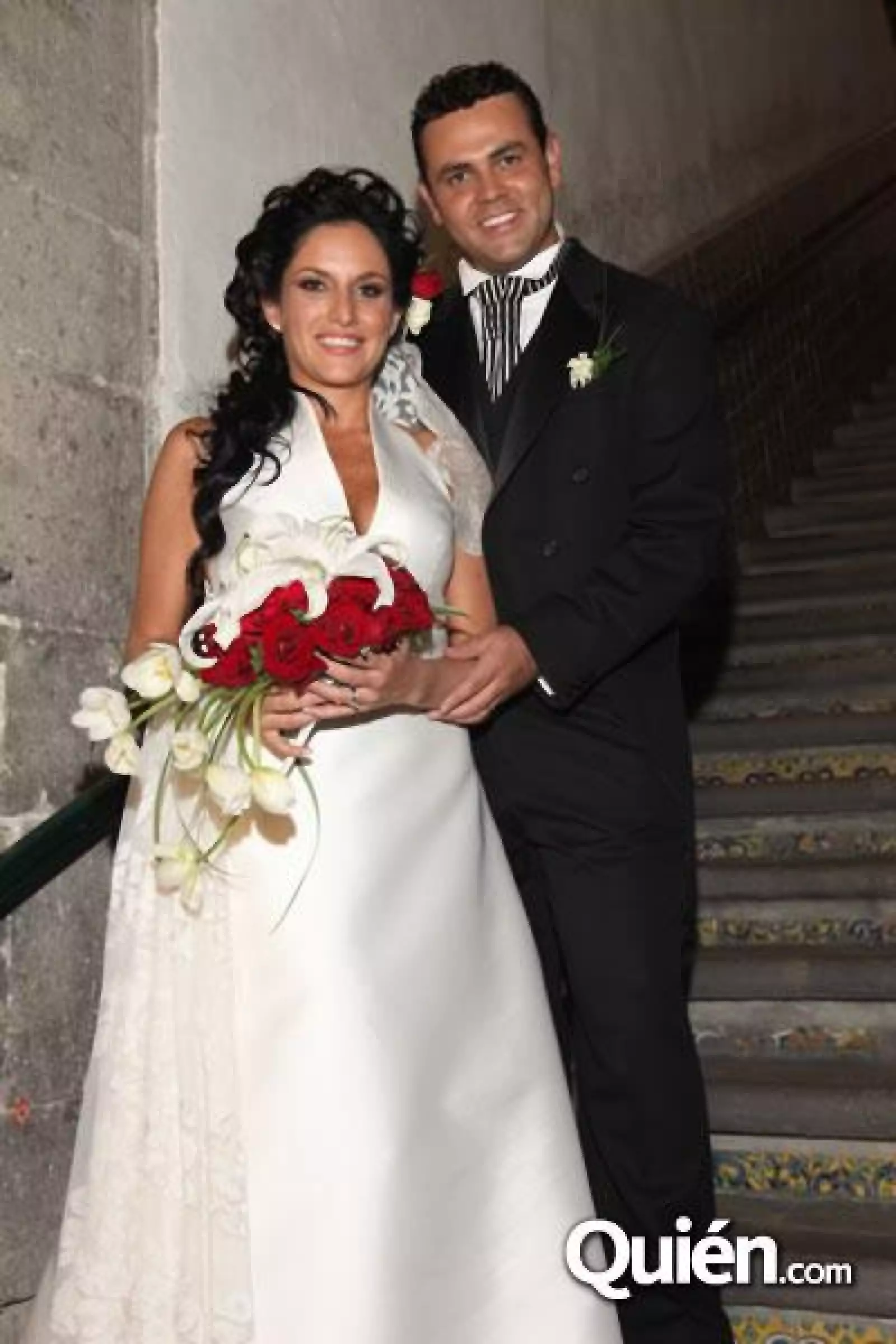 Guillermo Ochoa y Danielle Dithurbide