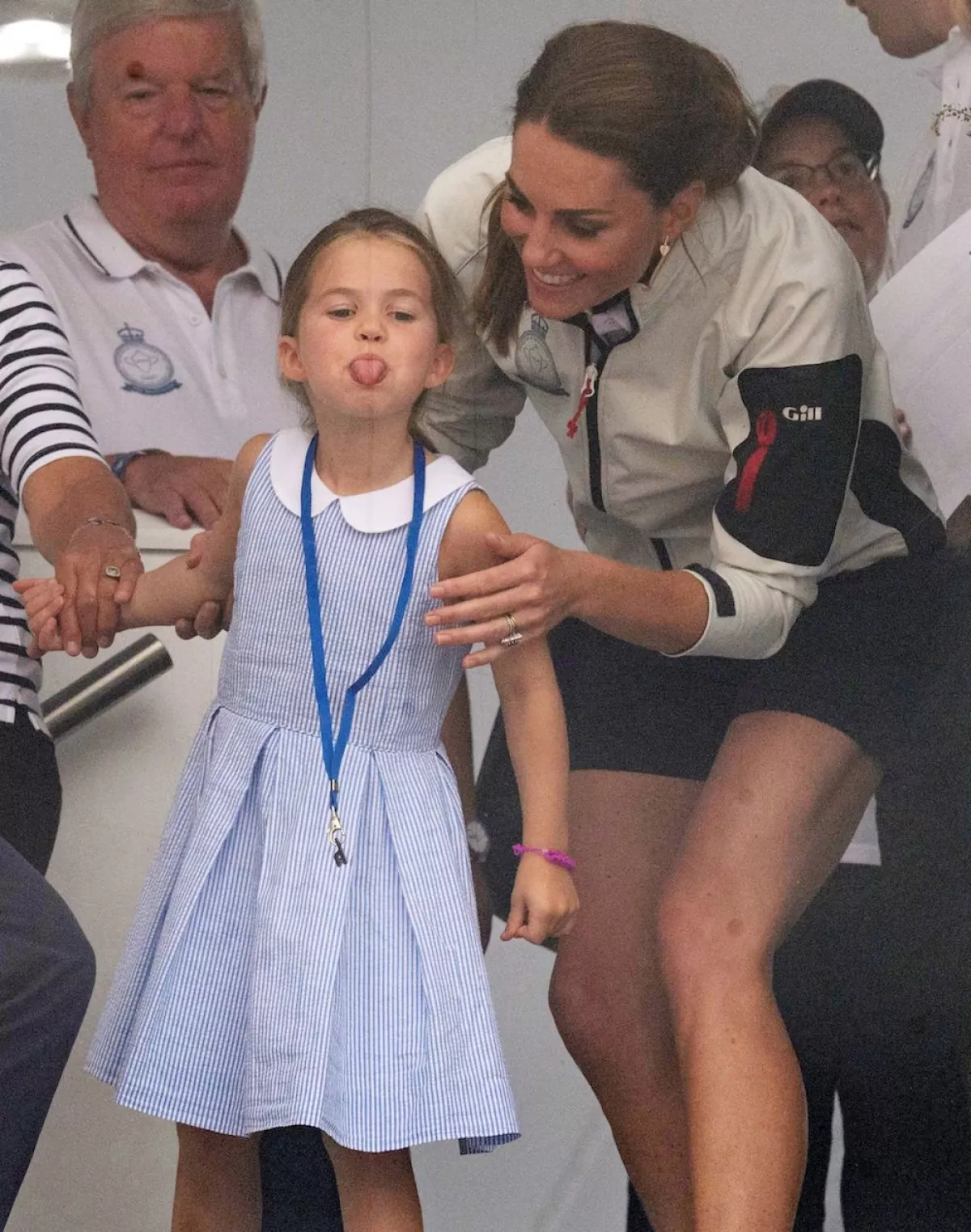 Princesa Charlotte y Kate Middleton