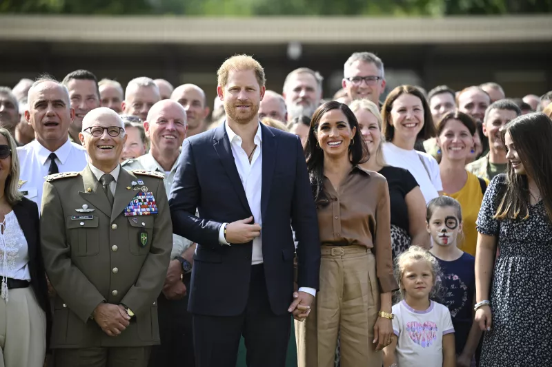 Meghan y Harry en los Juegos Invictus 