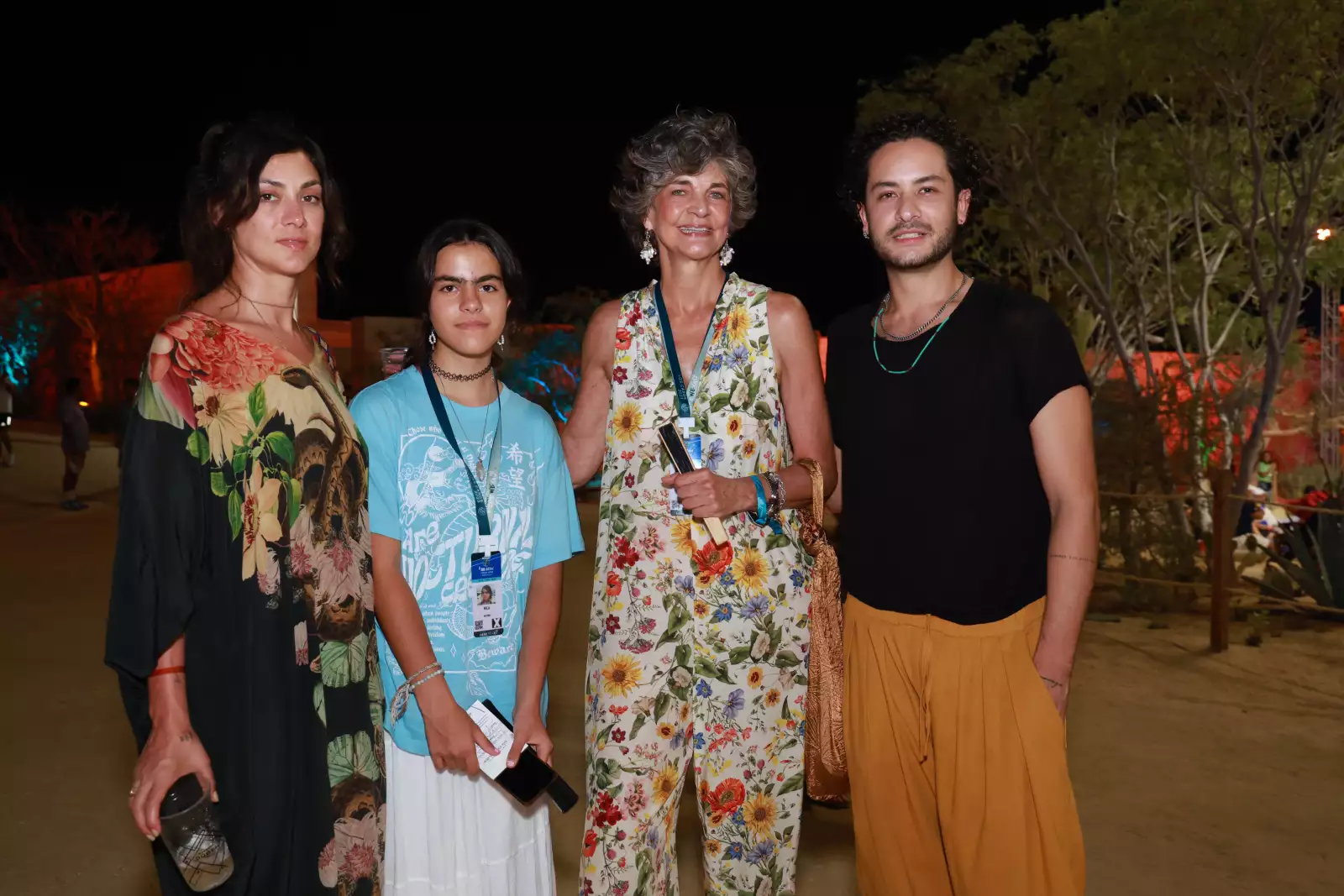 Diana García , Mila Lipkau, Germain Gómez Haro y Manolo Penago