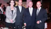 Aimée y Carlos Balsa, Francisco Mijares y Manuel Ablanedo